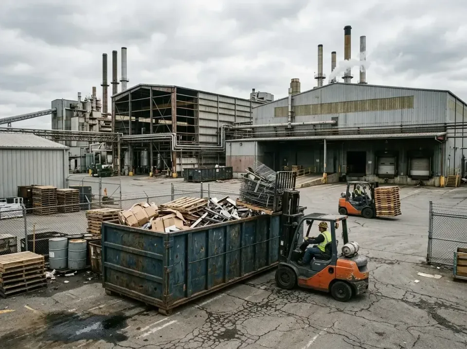 industrial-factory-scrap-conta-003 — frequently asked questions, Cheap Roll-off Dumpster Rentals in Bethel, OH